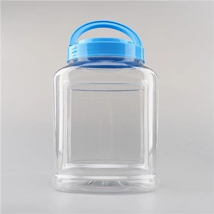 1000ml Plastik Düz Kavanozlar