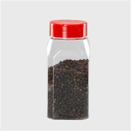 Plastik Kare Baharat Kavanozları