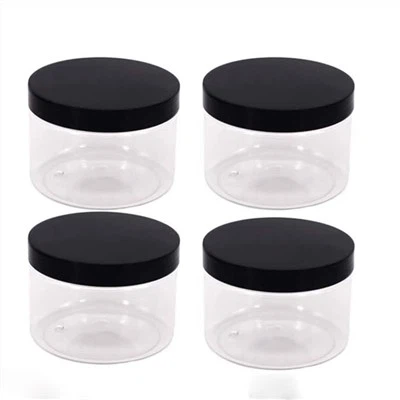 250ml Siyah Plastik Kavanozlar